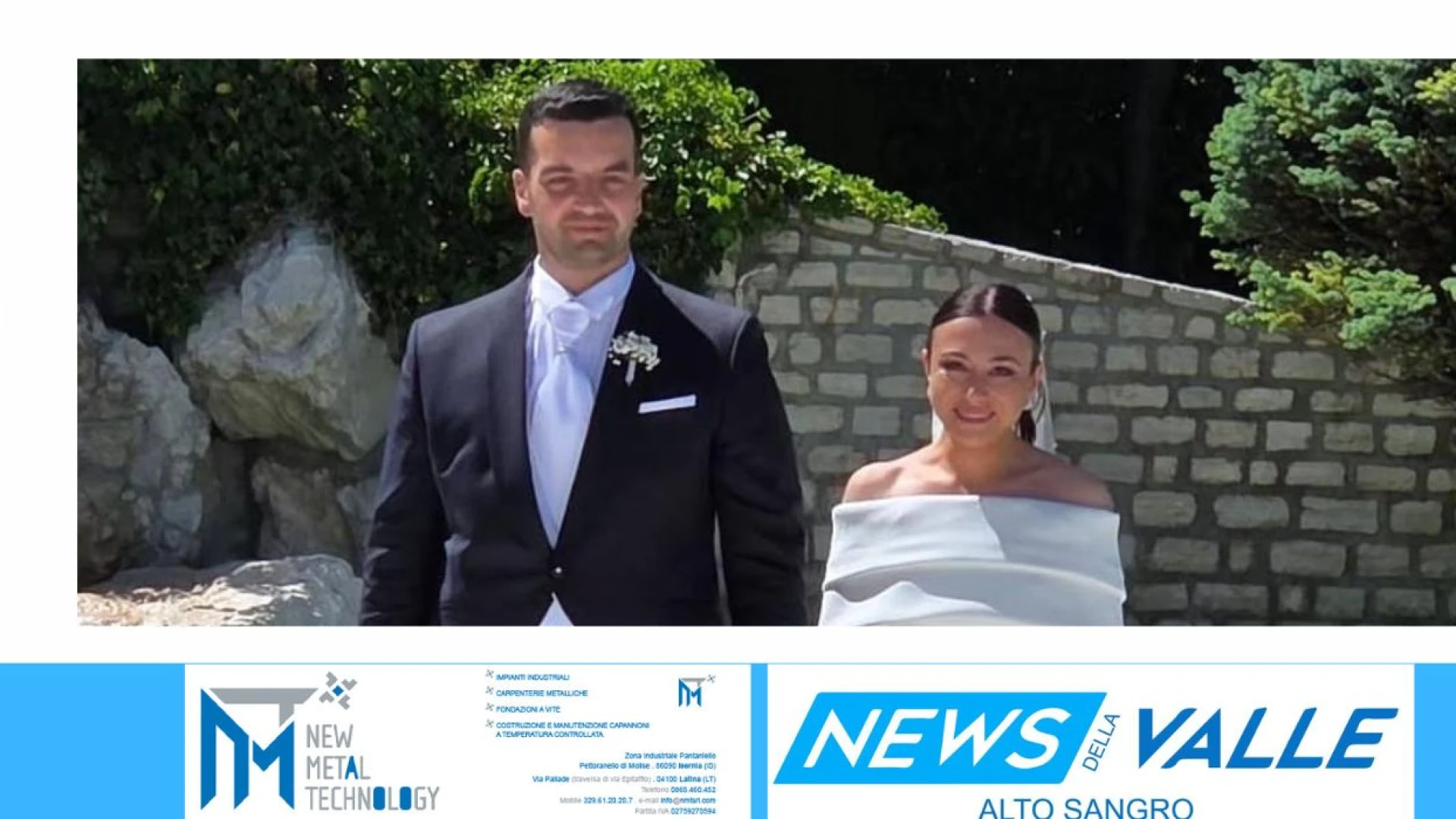 L'Angolo degli auguri: Angela e Francesco sposi. Grande festa quest'oggi a Colli a Volturno.